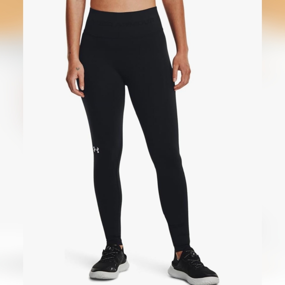 UNDER ARMOUR | Women's Black Seamless Full Length Training Compression Leggings